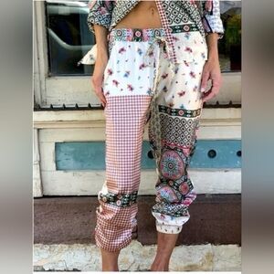 Bohemian Patchwork Pants